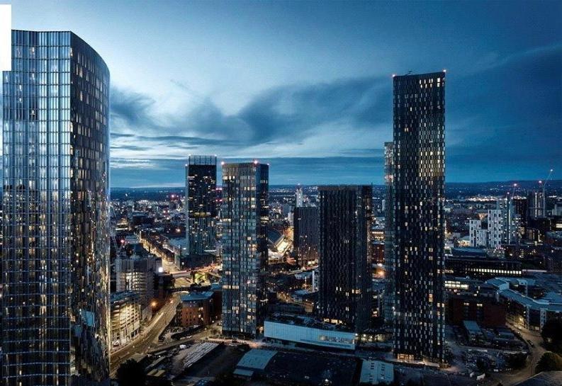 Luxury 2 Bedroom Apartment Manchester City Centre Exterior photo